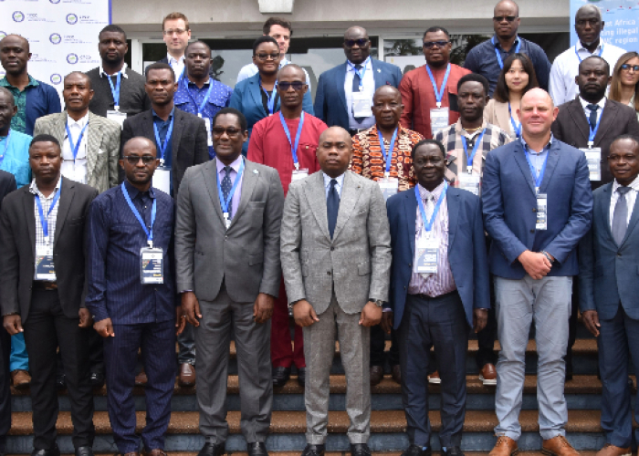 Front cover for FCWC West Africa Task Force held Fourteenth Regional Meeting in Togo.