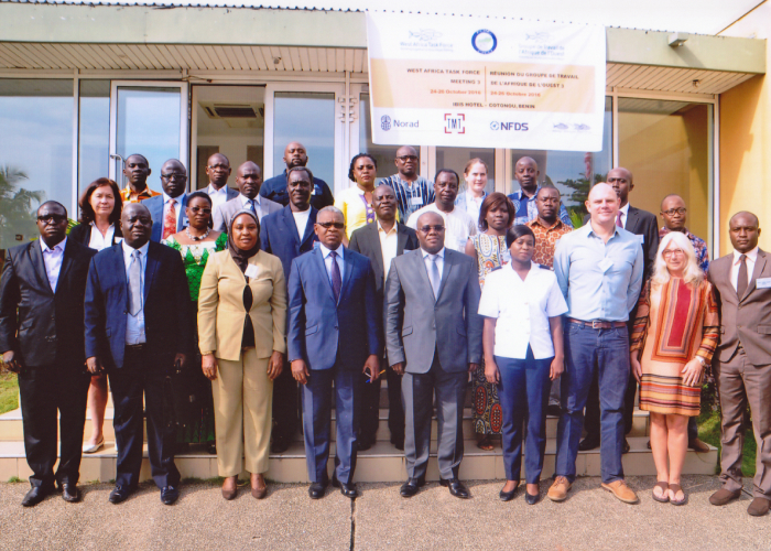 Front cover for West Africa Task Force meets in Benin