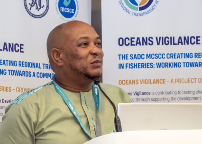 Front cover for Inaugural meeting of the SADC MCSCC Task Force – a giant step for regional cooperation on fisheries