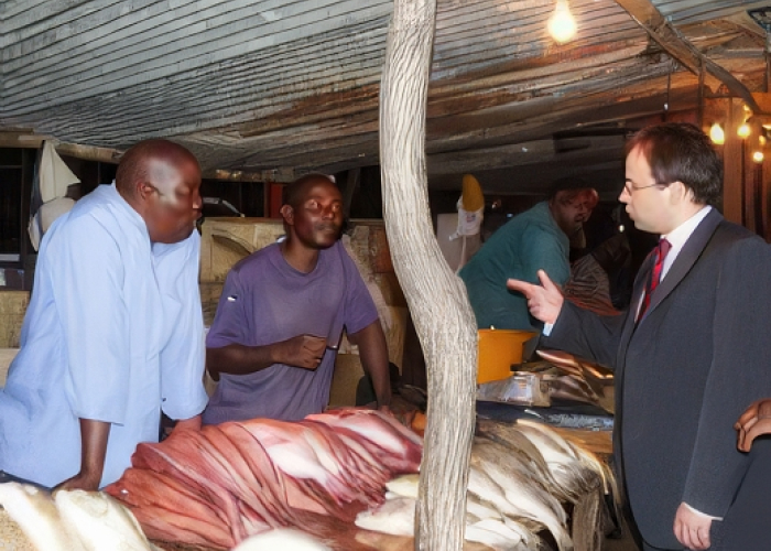Front cover for UK Minister visits Mozambique and commits further support to the Stop Illegal Fishing Programme