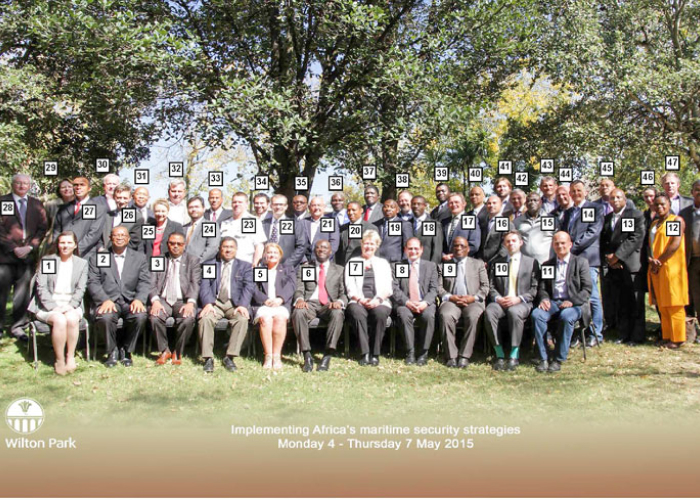Front cover for Implementing Africa’s Maritime Security Strategies – Conference Pretoria May 2015.