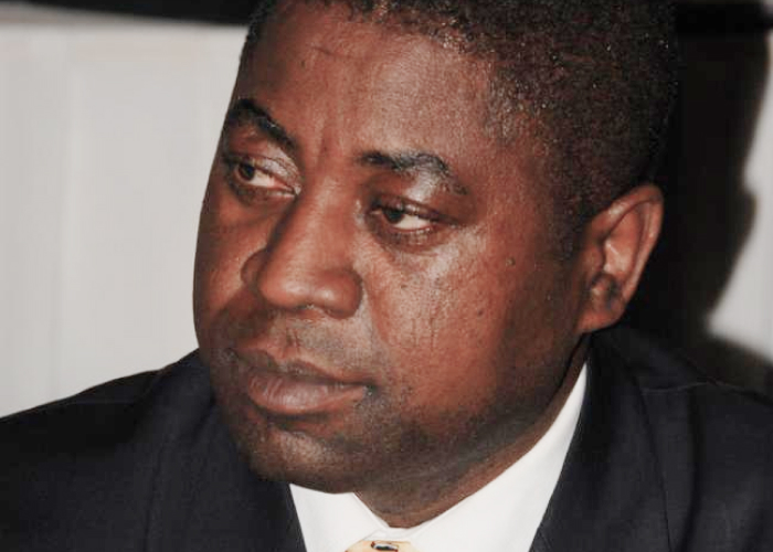 Front cover for Stop Illegal Fishing Programme Interview with the Honourable Dr. Abraham Iyambo, Minister of Fisheries