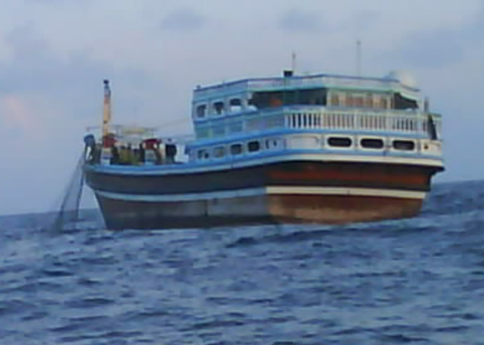 Front cover for Seychelles has intercepted 3 Iranian flagged vessels using drift nets fishing illegally in its EEZ