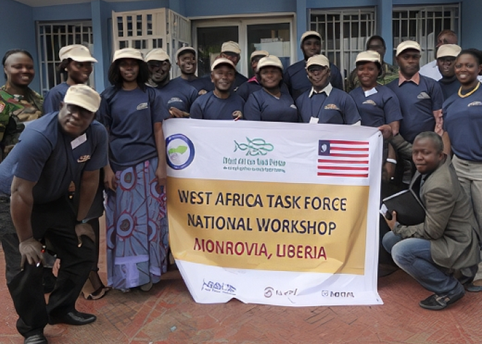 Front cover for Liberia establishes National Working Group to stop illegal fishing