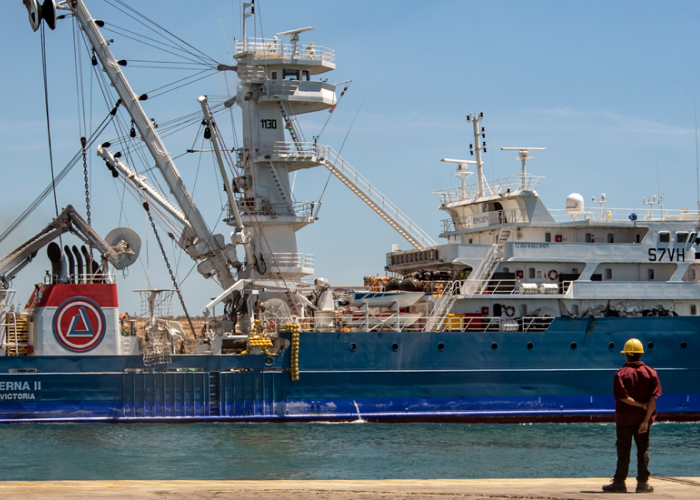 Front cover for New Publication: Towards a Blue Economy: Using Ports to Develop Legal, Safe and Fair Fisheries