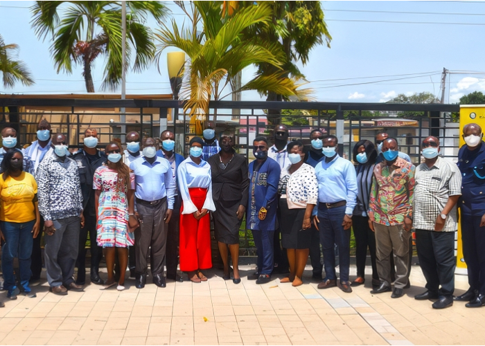 Front cover for Fourth meeting of the Ports Task Force Ghana