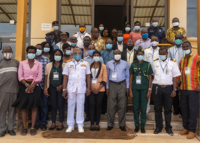 Front cover for Third meeting of the Ports Task Force Ghana