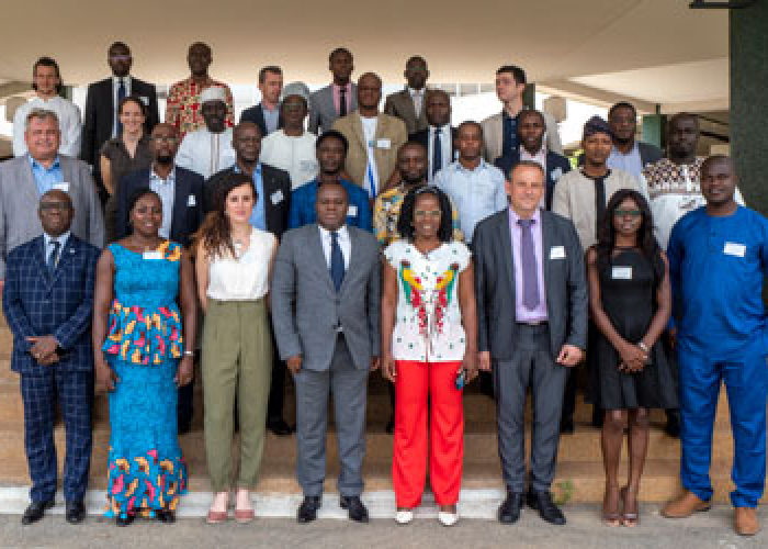 Front cover for West Africa Task Force: risk assessment training targets illegal fishing