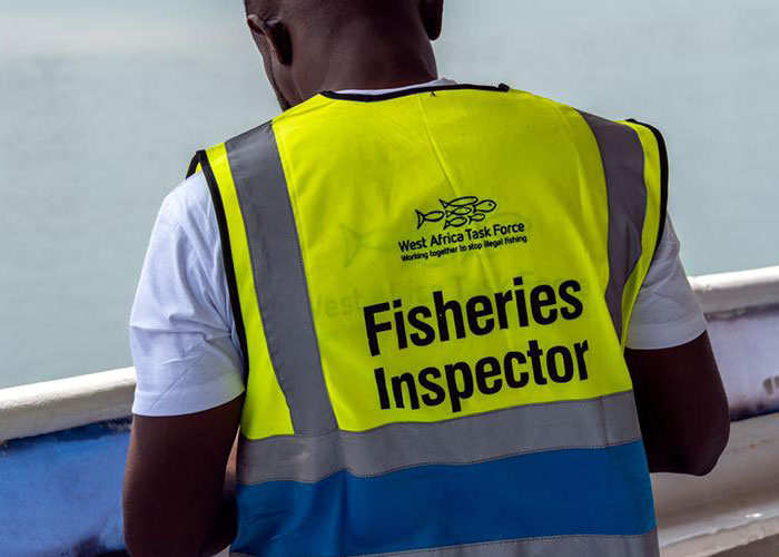 Front cover for West Africa Task Force delivers interagency port State measures training