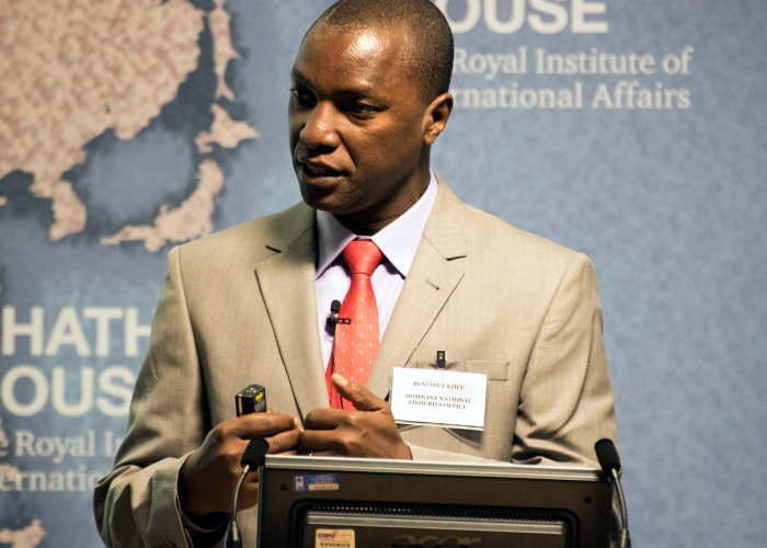 Front cover for 9th International Forum on Illegal, Unreported and Unregulated Fishing at Chatham House