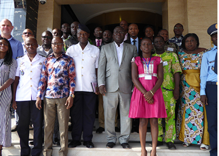 Front cover for West Africa Task Force establish National Working Group in Benin