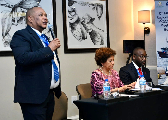 Front cover for Inaugural meeting of the Board of Directors of the SADC Regional MCSCC