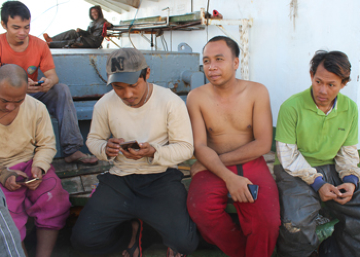 Front cover for A new report from Human Rights at Sea highlights issues related to crew recruited from the Philippines to work in the fishing industry.