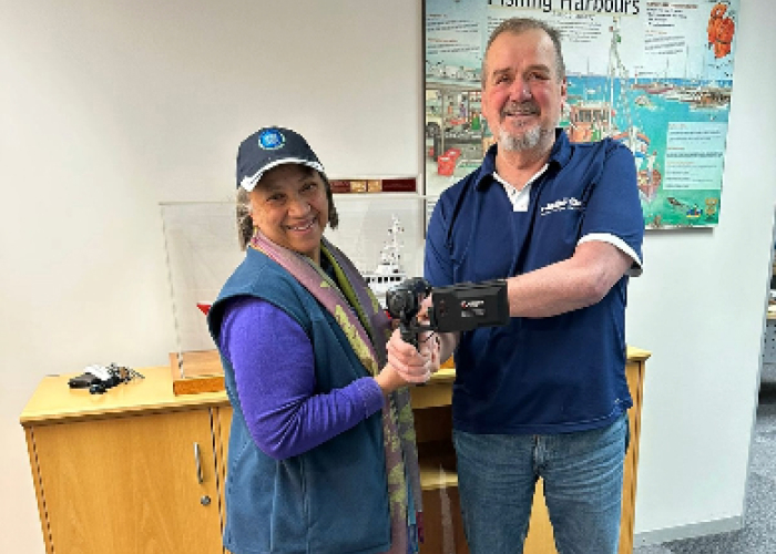 Front cover for Specialist Night Vision equipment provided to South Africa – part of the SADC MCSCC commitment to protect our fisheries.