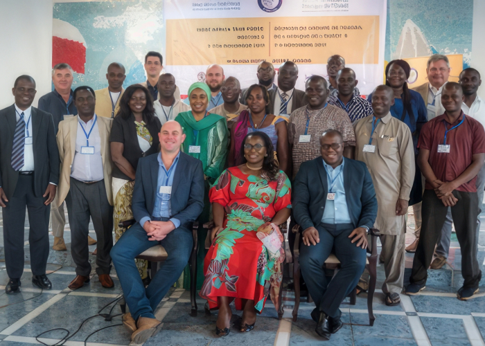 Front cover for Fifth West Africa Task Force meeting strengthens regional collaboration to stop illegal fishing