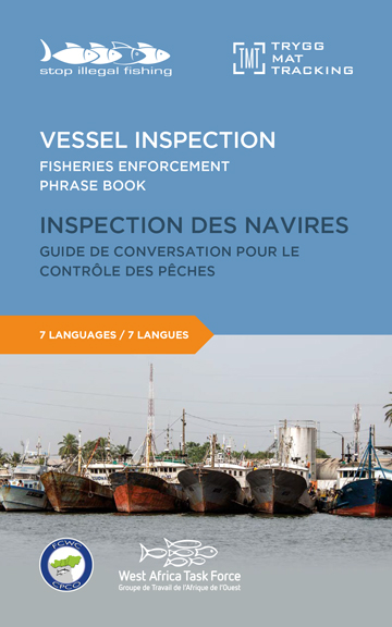 Front cover for Vessel Inspection: Fisheries Enforcement Phrase Book